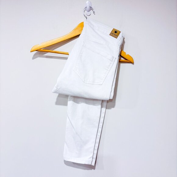 LADY DUTCH White Skinny Jeans | High-Rise Stretch Denim | Size 25 * - Picture 10 of 11